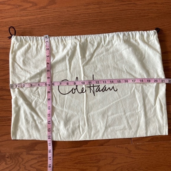 Cole Haan medium sized dust bag  21” X 14” - Picture 3 of 3